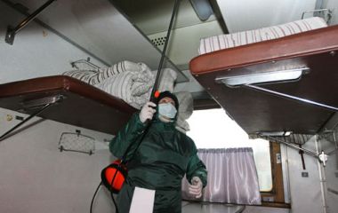 Дезинфекция железнодорожного транспорта - безопасность и здоровье пассажиров